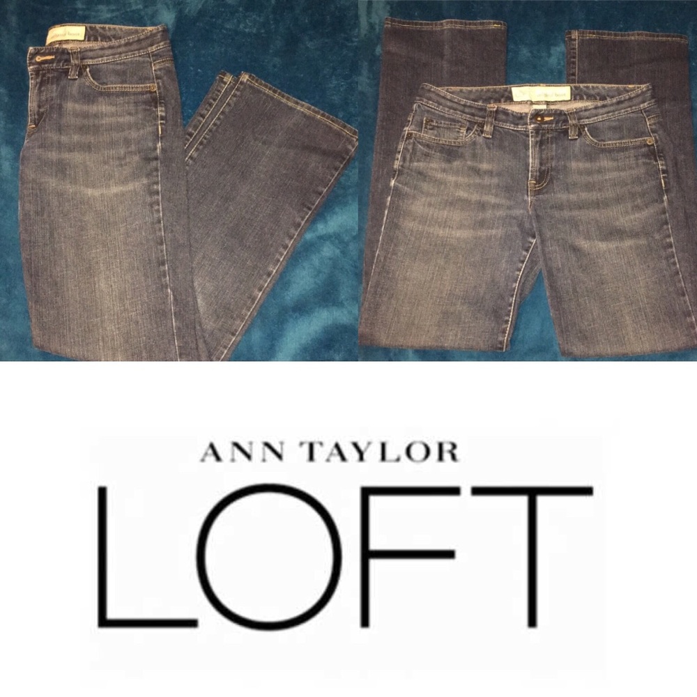 LOFT women’s ORIGINAL BOOT Jeans SZ: 4
